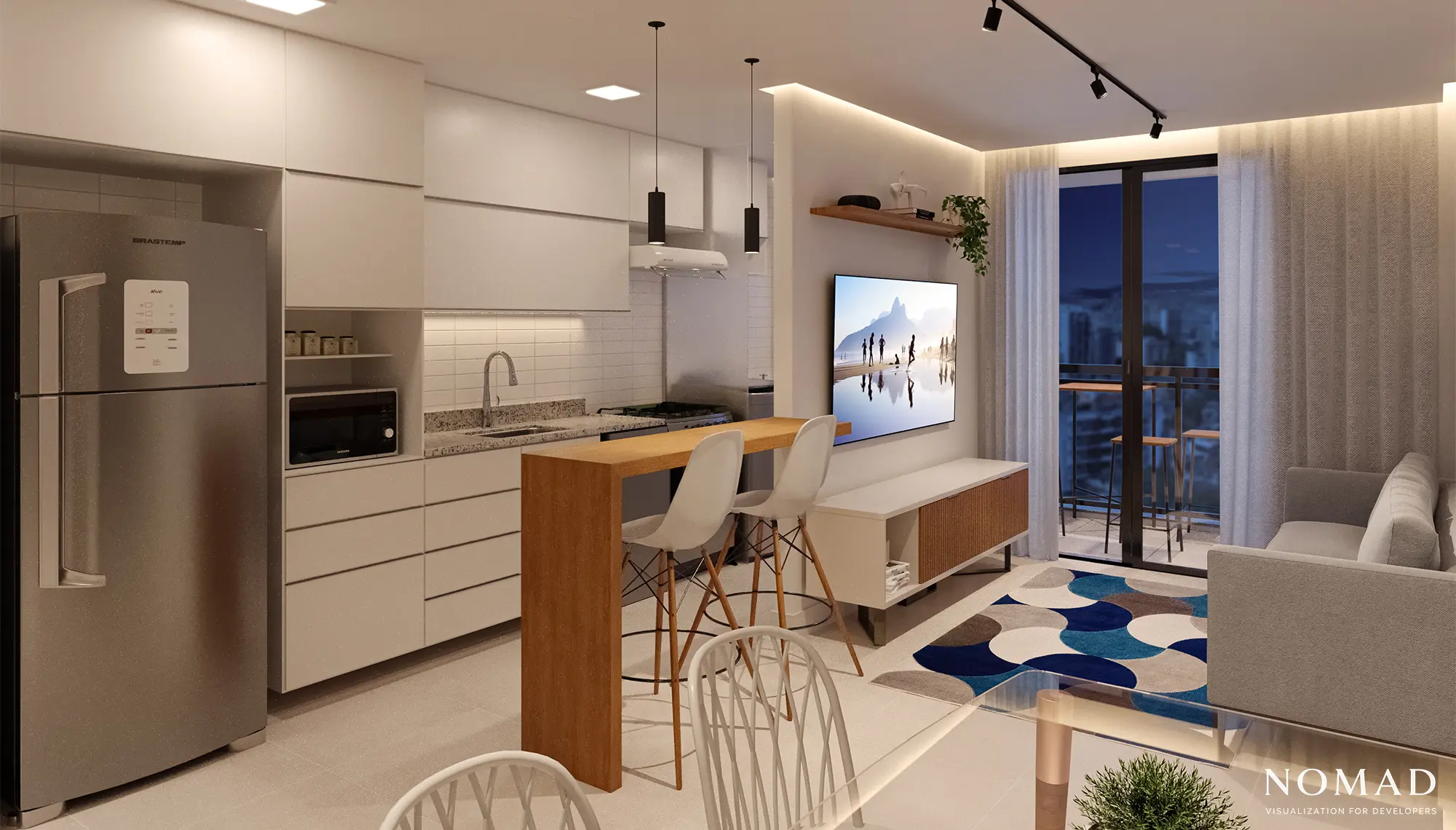 Renderização de ambiente interno 02